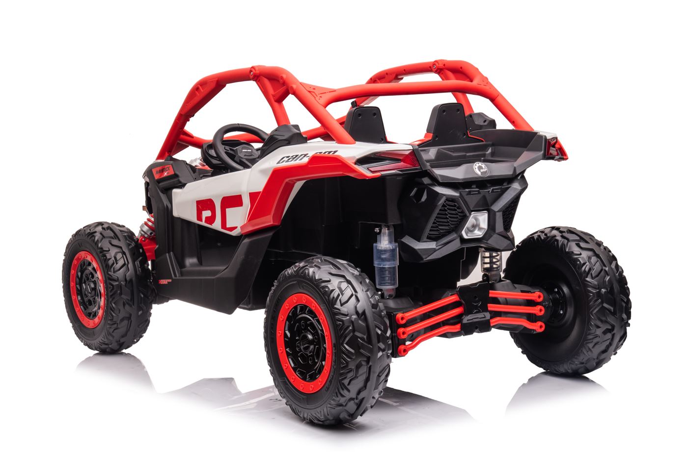 2025 2X24V CAN AM MAVERICK 4X4 2 Seater DELUXE Kids Ride On Car with Remote Control
