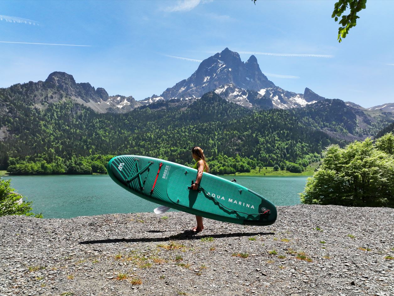 2023 Aqua Marina Breeze ISUP 9'10" GREEN