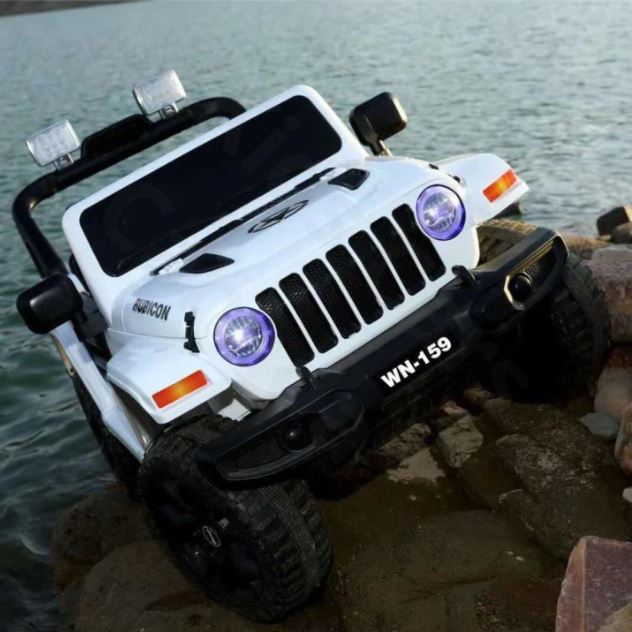 Preorder 12V Jeep Wrangler‑Style Ride‑On Car WHITE
