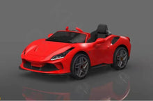 Load image into Gallery viewer, Ferrari F8 Style 12V Kids Ride On Car with Remote Control