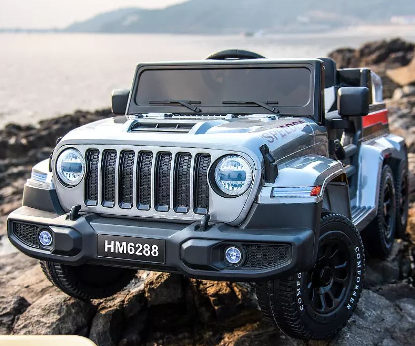 Jeep Style Deluxe Kids Ride-On Car with Remote control