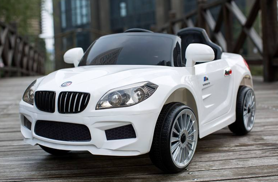 2024 BMW Style 12V Kids Ride On Car with Remote Control with UPGRADED Leather Seat