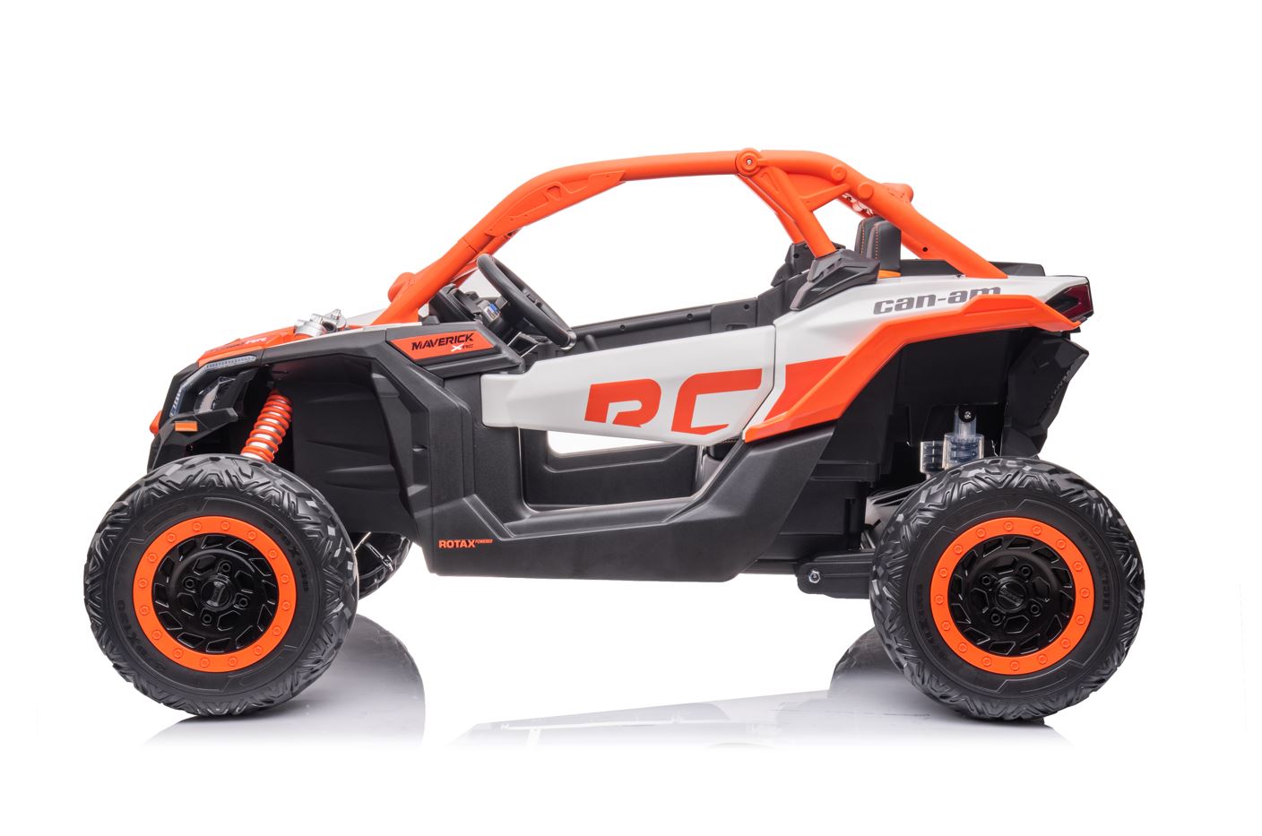 2025 2X24V CAN AM MAVERICK 4X4 2 Seater DELUXE Kids Ride On Car with Remote Control
