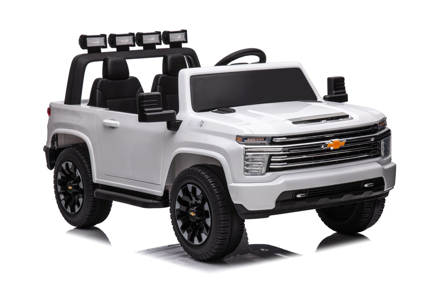 2026 Chevy Silverado 24V 4X4 2 Seater DELUXE Kids Ride On Car with Remote Control