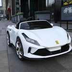 Ferrari F8 Style 12V Kids Ride On Car with Remote Control