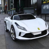 Ferrari F8 Style 12V Kids Ride On Car with Remote Control