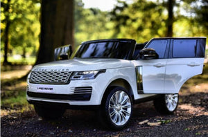 2024 Range Rover HSE 2 Seater 24V Kids Ride On Car With Remote Control DELUXE MODEL WITH LEATHER SEATS AND RUBBER TIRES