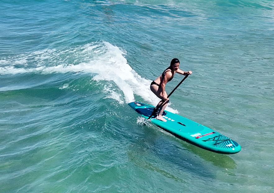 2023 Aqua Marina Breeze ISUP 9'10" GREEN
