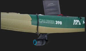 2023 Aqua Marina Caliber-398 Angling Inflatable Kayak (Both 1 or 2 Person) 13'1" GREEN