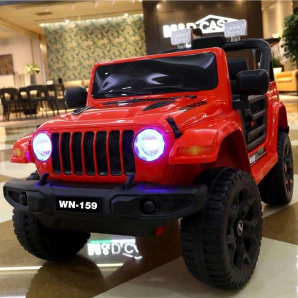 Preorder 12V Jeep Wrangler‑Style Ride‑On Car RED