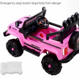 2024 12V Jeep Wrangler Style Kids Ride On Car with Remote Control for Age 1-6
