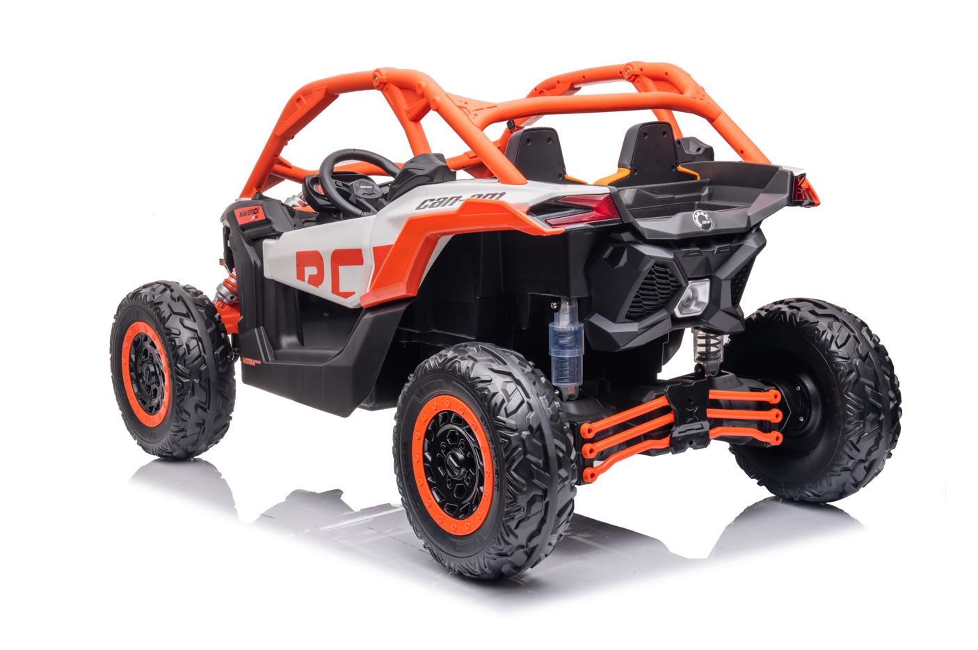 2025 2X24V CAN AM MAVERICK 4X4 2 Seater DELUXE Kids Ride On Car with Remote Control