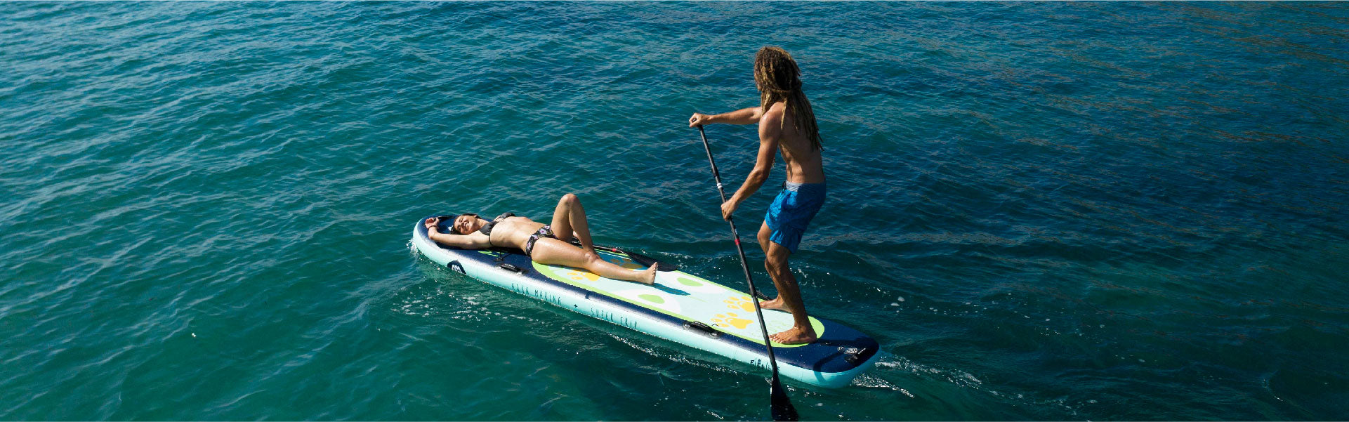 Aqua Marina SUPER TRIP 2 PERSON ISUP - Green
