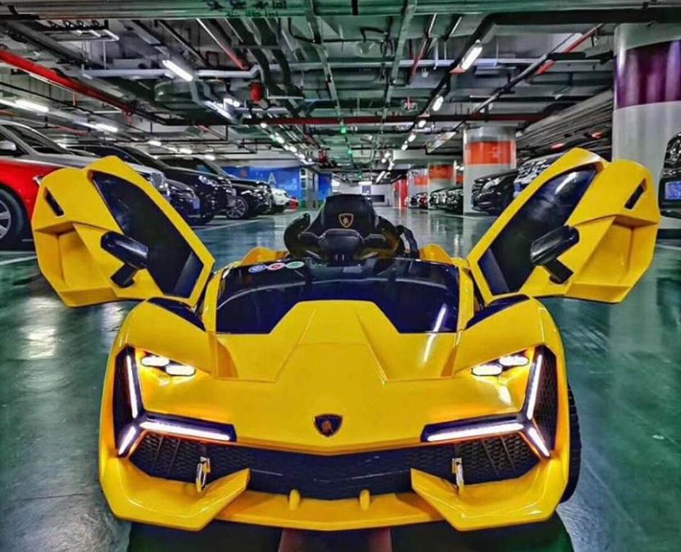Buy 2025 Lamborghini Style 12V Kids Ride On Car With Remote Control