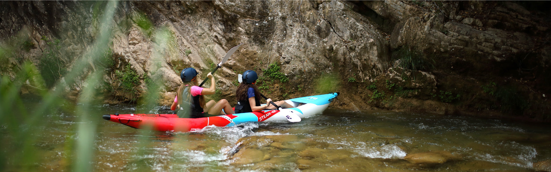 AQUA MARINA INFLATABLE KAYAK STEAM 2 PERSON ST-412