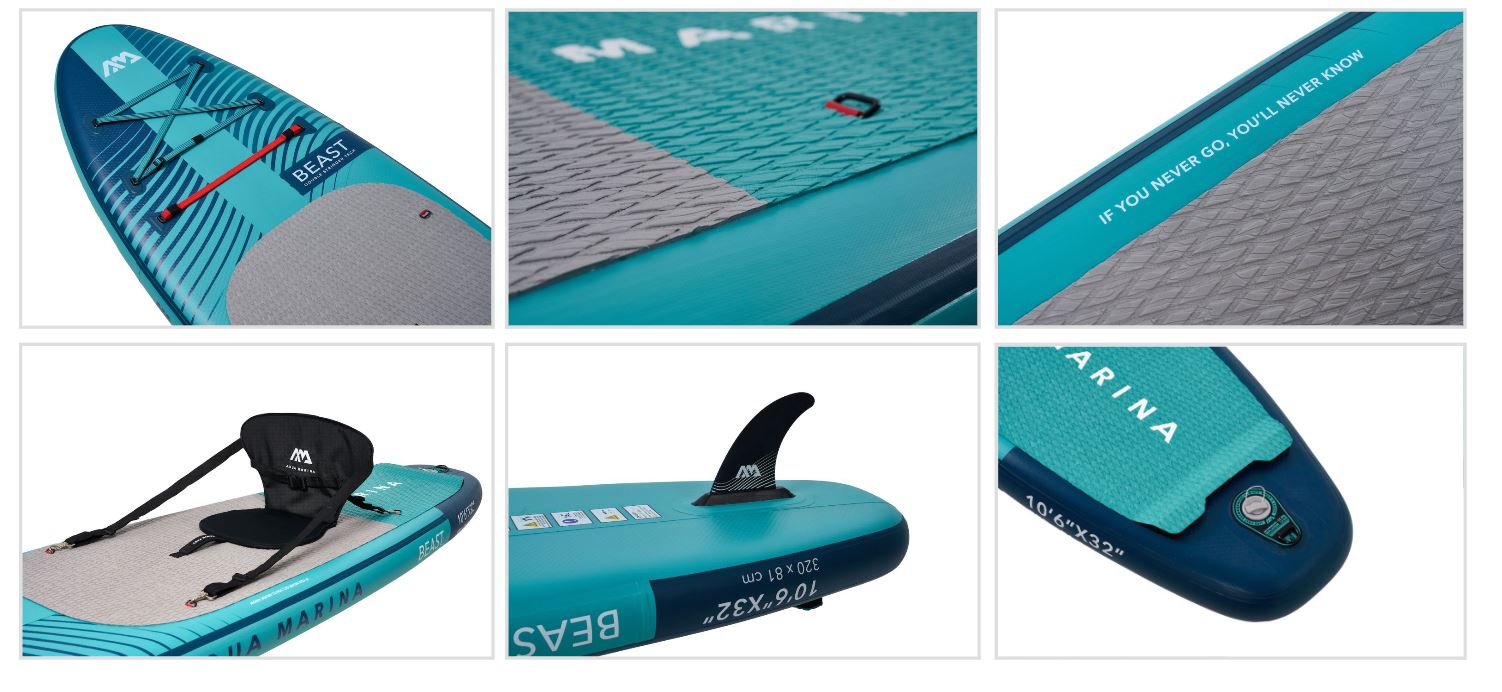 2023 Aqua Marina ISUP Beast 10'6" BLUE