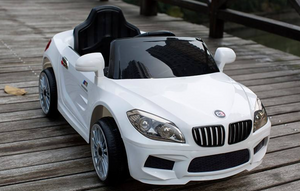 2024 BMW Style 12V Kids Ride On Car with Remote Control with UPGRADED Leather Seat