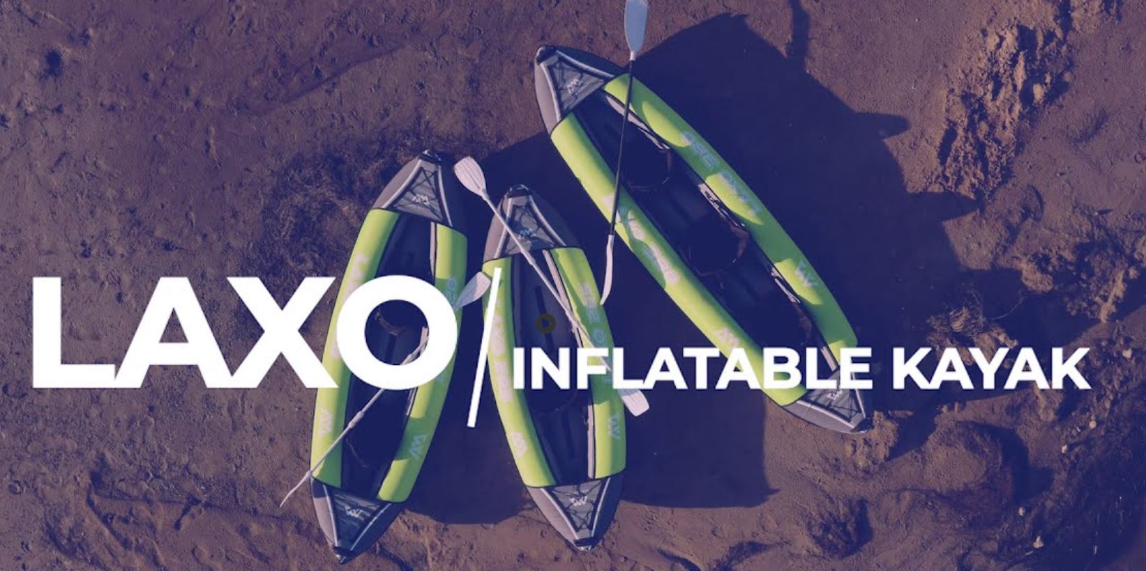 AQUA MARINA INFLATABLE KAYAK LAXO 3 PERSON LA-380