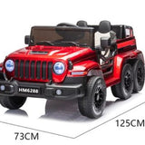 Jeep Style Deluxe Kids Ride-On Car