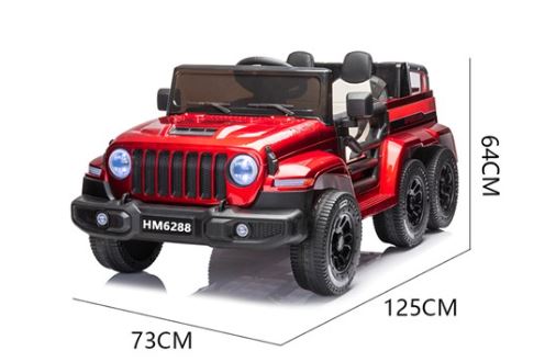 Jeep Style Deluxe Kids Ride-On Car