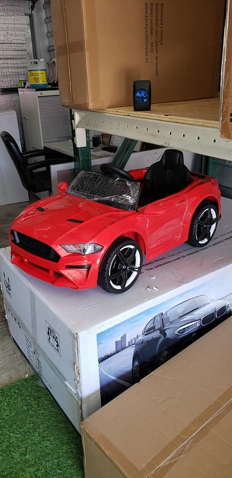 2025 Mustang Style 12V DELUXE Kids Ride On Car With Remote Control