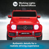 2025 Mercedes Benz G63 AMG 12V G Wagon Kids Ride On Car with Remote Control red 1
