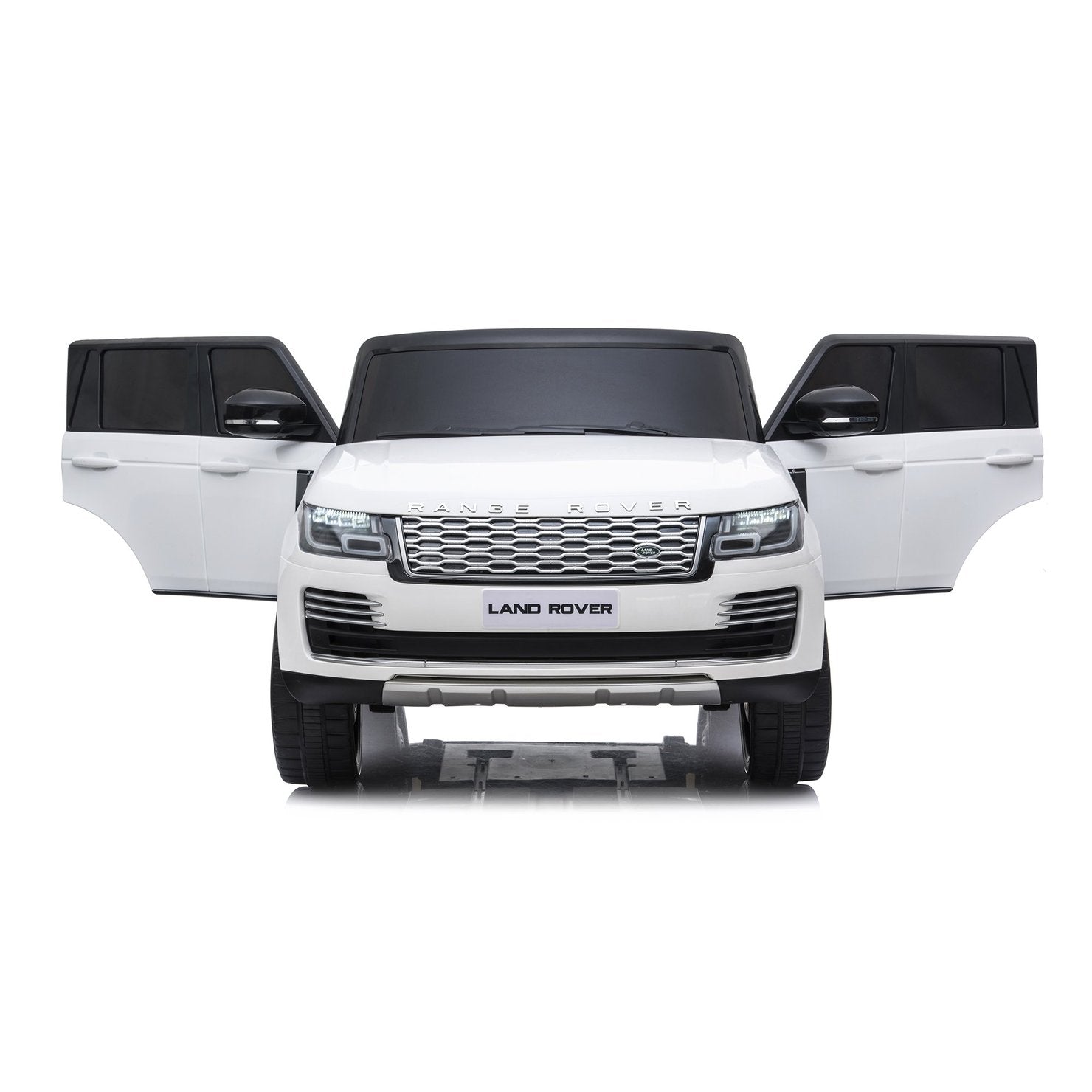 2025 Range Rover HSE 2 Seater 24V Kids Ride On Car With Remote Control DELUXE MODEL WITH LEATHER SEATS AND RUBBER TIRES