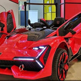 Buy 2025 Lamborghini Style 12V Kids Ride On Car red