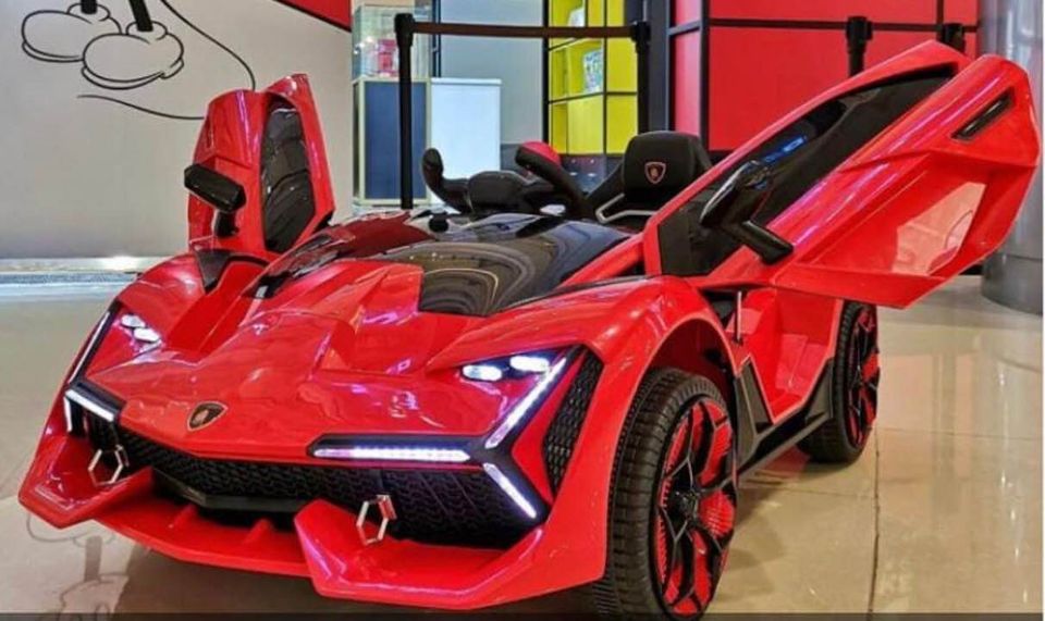 Buy 2025 Lamborghini Style 12V Kids Ride On Car red