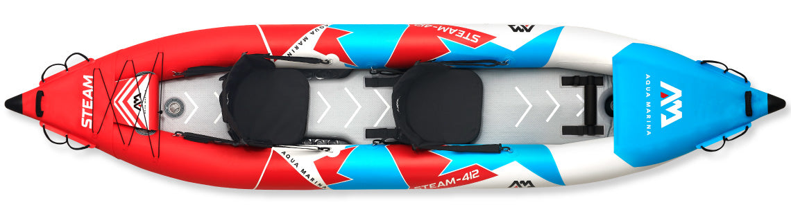 AQUA MARINA INFLATABLE KAYAK STEAM 2 PERSON ST-412