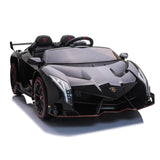 2026 UPGRADED Lamborghini Veneno 2x12V 4X4 2 Seater DELUXE Kids Ride On Car with Remote Control