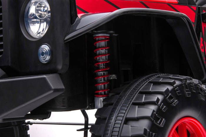 buy now 2025 24V Jeep Style RAIDER 2 Seater Kids Ride On Car Remote Control