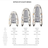 AQUA MARINA Inflatable Speed Boat U-DELUXE