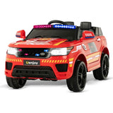 12V Fire Fighter Kids Ride On SUV Truck with Remote Control