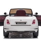 2026 Bentley Mulsanne 12V Kids Ride On Car with Remote Control DELUXE EDITION