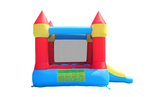 Happy Hop Bouncy Castle With Slide and Hoop