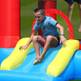 Happy Hop Bouncy Castle With Slide and Hoop