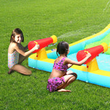 Happy Hop Jump and Splash Double Bouncer