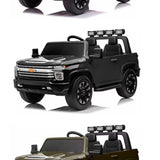 2026 Chevy Silverado 24V 4X4 2 Seater DELUXE Kids Ride On Car with Remote Control