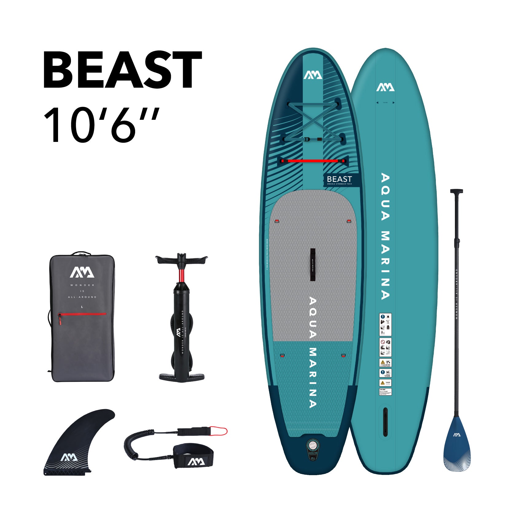 2023 Aqua Marina ISUP Beast 10'6" BLUE