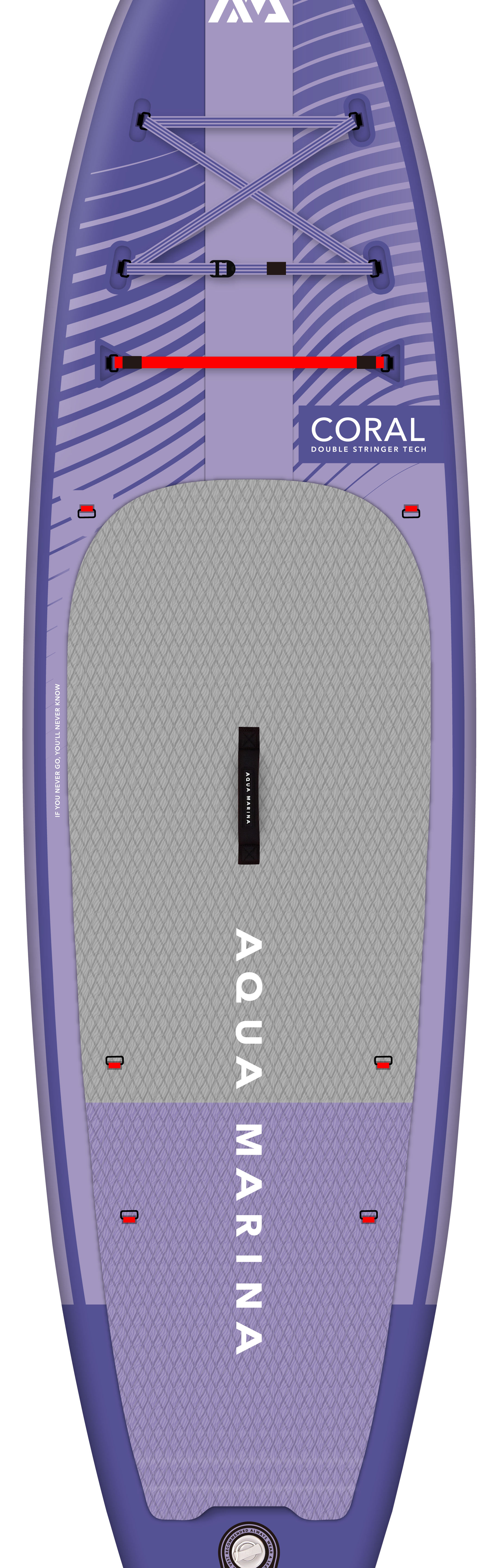 2023 Aqua Marina Coral ISUP 10'2" PURPLE