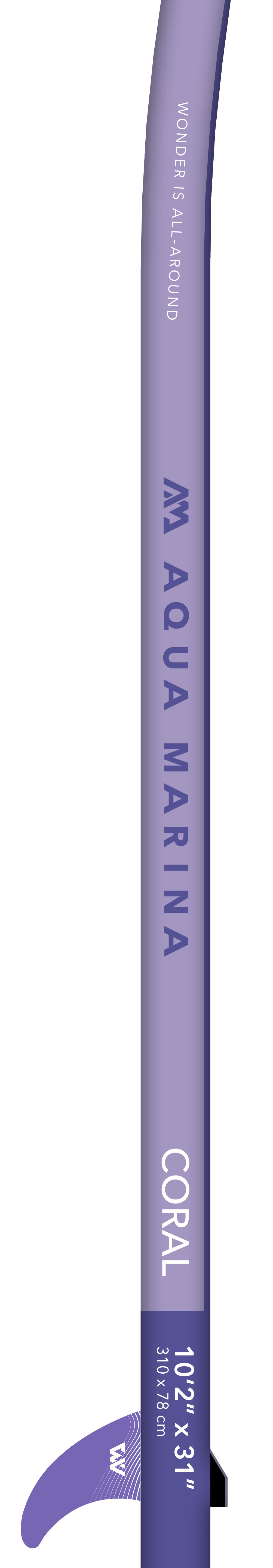 2023 Aqua Marina Coral ISUP 10'2" PURPLE