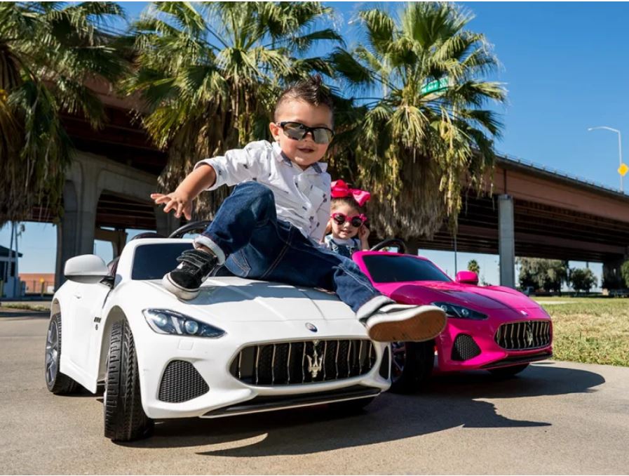 2025 Maserati GranCabrio 12V Kids Ride On Car with Remote Control