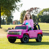 Chevy Silverado 24V 4X4 2 Seater DELUXE Kids Ride On Car with Remote Control