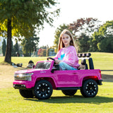 Chevy Silverado 24V 4X4 2 Seater DELUXE Kids Ride On Car with Remote Control