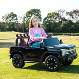 Chevy Silverado 24V 4X4 2 Seater DELUXE Kids Ride On Car with Remote Control