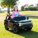 Chevy Silverado 24V 4X4 2 Seater DELUXE Kids Ride On Car with Remote Control