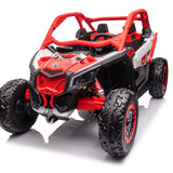 2025 2X24V CAN AM MAVERICK 4X4 2 Seater DELUXE Kids Ride On Car with Remote Control