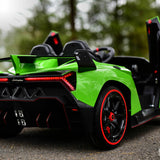 2026 UPGRADED Lamborghini Veneno 2x12V 4X4 2 Seater DELUXE Kids Ride On Car with Remote Control
