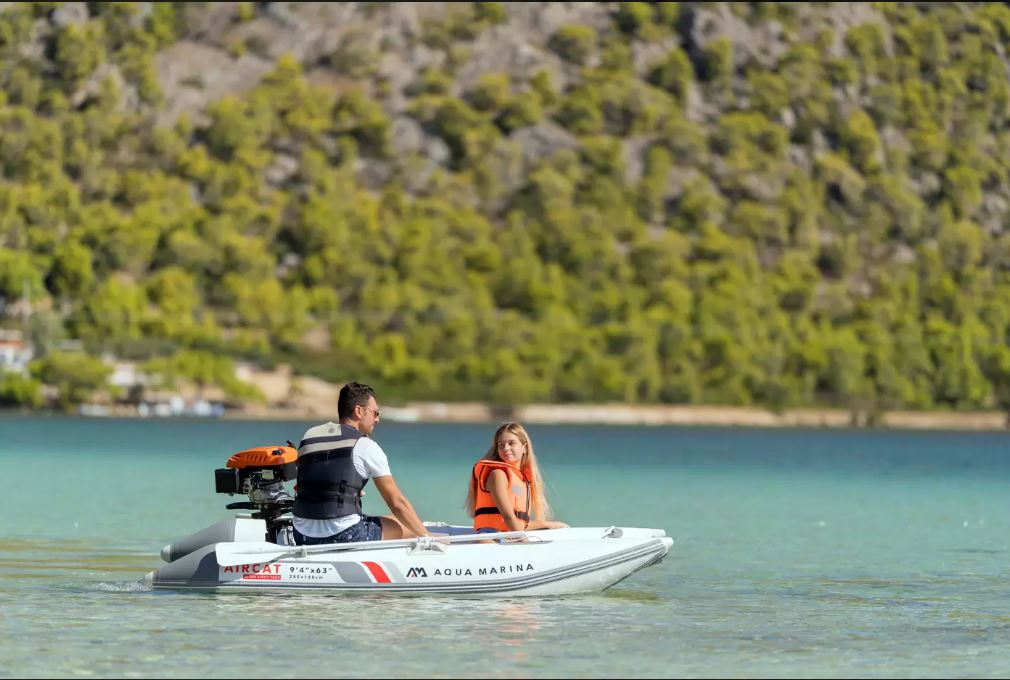 AQUA MARINA AIRCAT INFLATABLE CATAMARAN BOAT